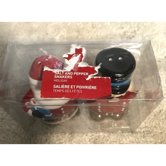 Santa & Nutcracker Salt & Pepper Shakers & Spreaders Gift Set Christmas - Picture 11 of 11